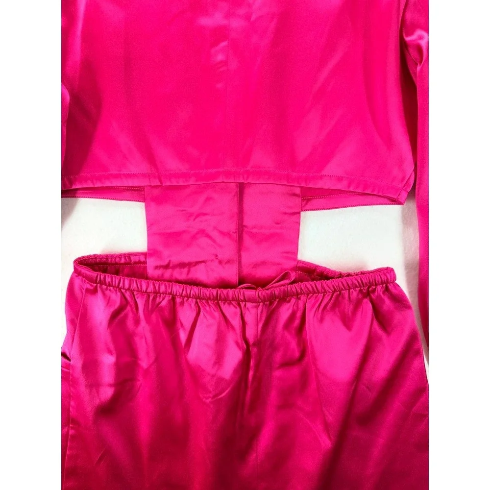 NEW Romeo Hunte x The Drop Hot Pink Cutout Blazer Dress Size M